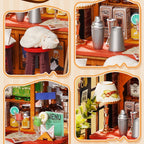 Rolife Tipsy Cat Bar DIY Miniature House