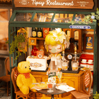 Rolife Tipsy Restaurant DIY Miniature House