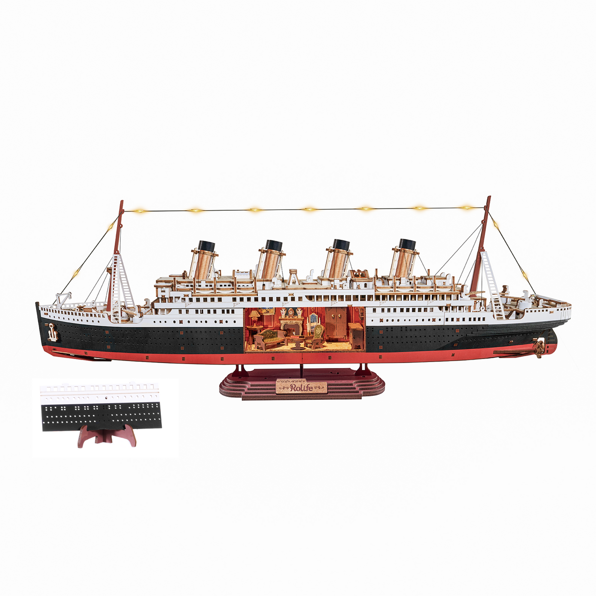 Rolife 1912·Eternal Atlantic Voyager 3D Wooden Puzzle
