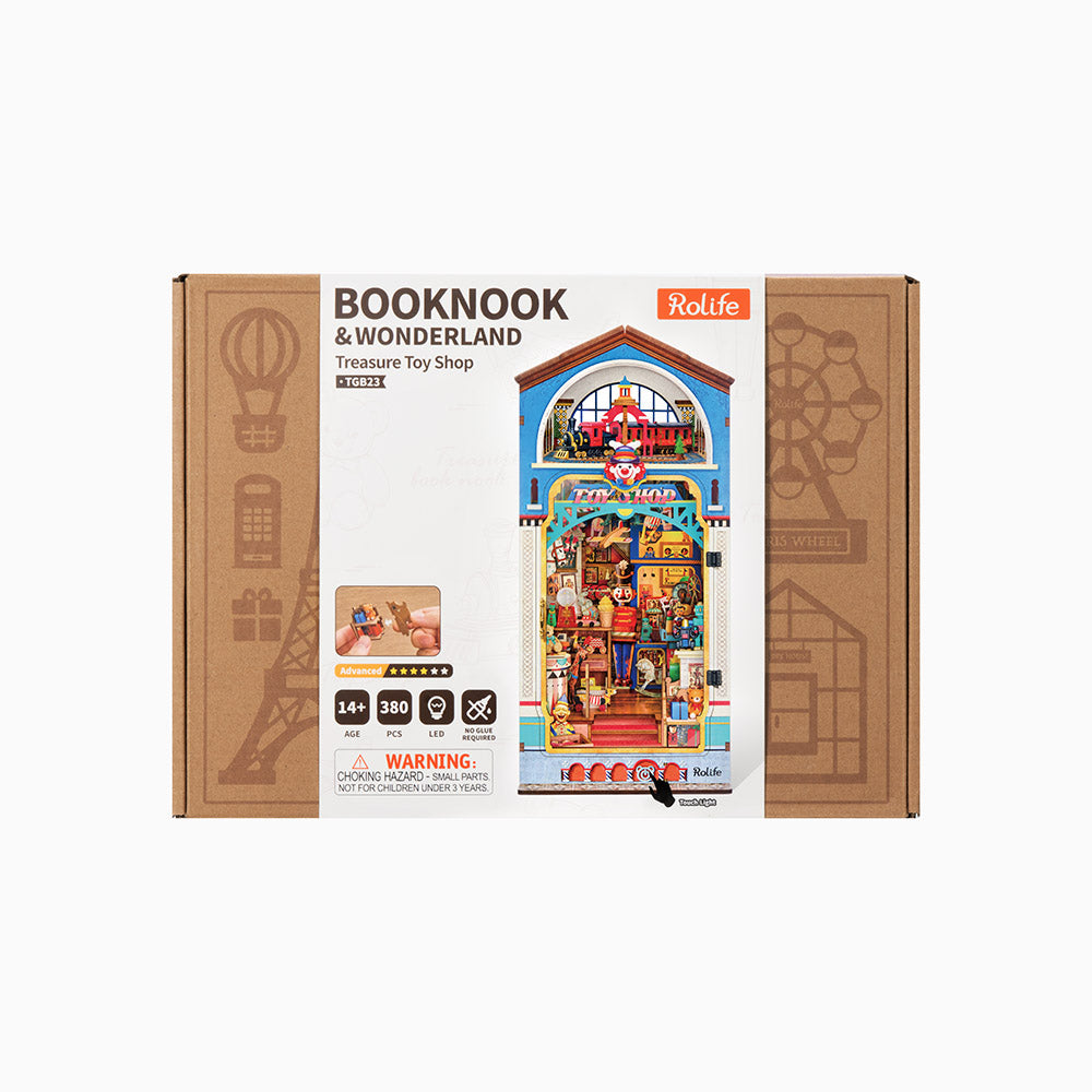 Rolife Treasure Toy Shop DIY Book Nook