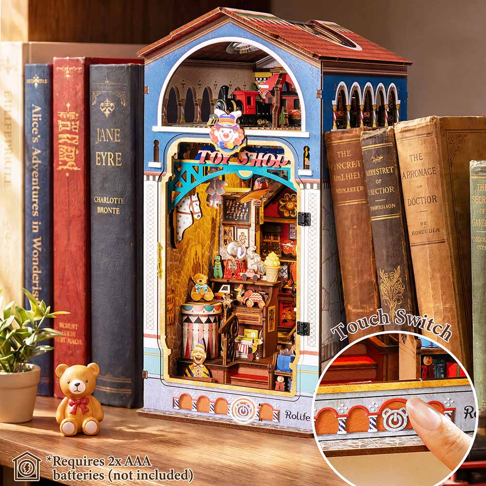 Rolife Treasure Toy Shop DIY Book Nook