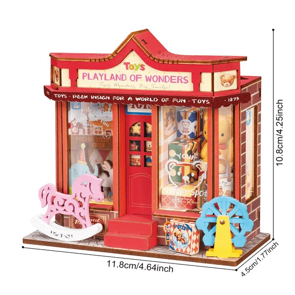 Rolife Whimsy Toy Shop DIY Miniature House