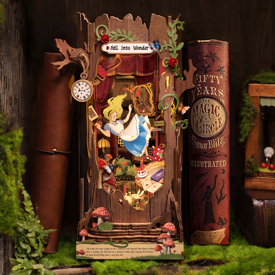 Rolife Fall into Wonder DIY Book Nook