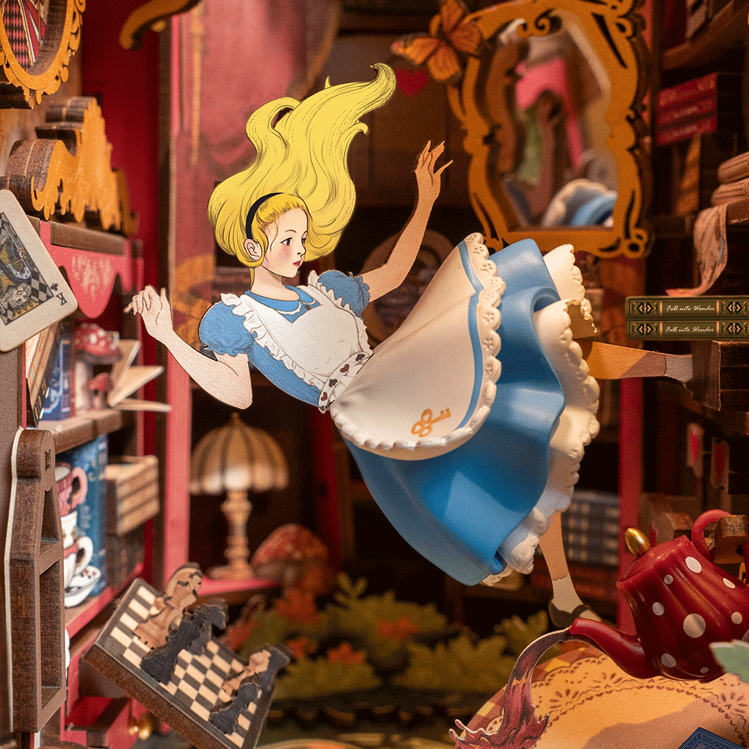 Rolife Fall into Wonder DIY Book Nook