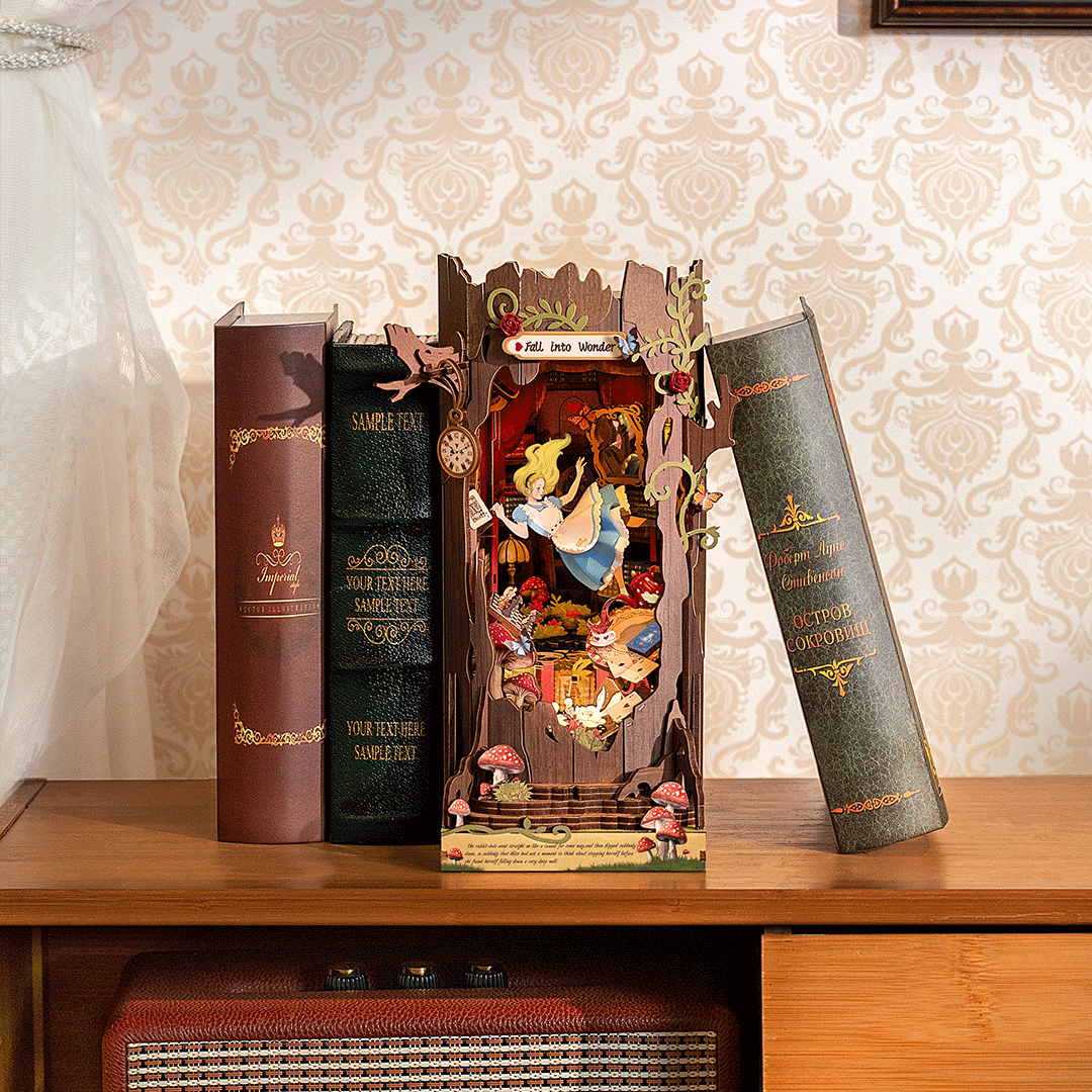 Rolife Fall into Wonder DIY Book Nook