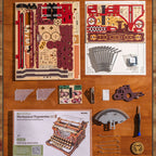ROKR Mechanical Typewriter Wooden 3D Puzzle (Magic Version)