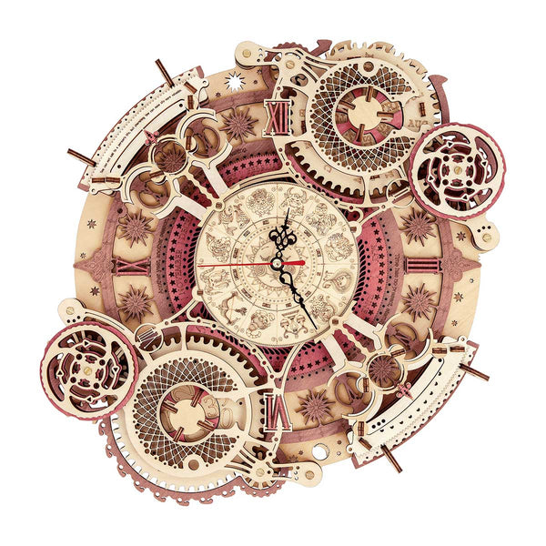 ROKR Zodiac Mechanical Wall Clock DIY