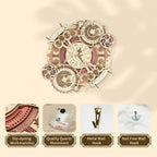 ROKR Zodiac Mechanical Wall Clock DIY